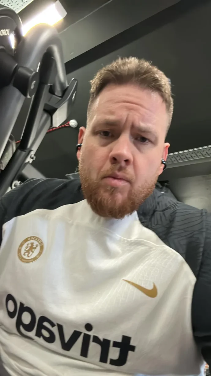 Graham Brooks at the Gym