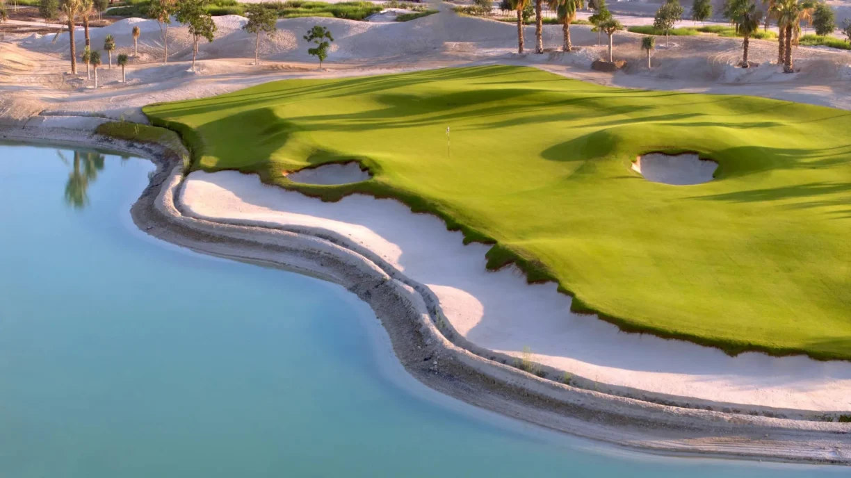 Shura Links 3rd green