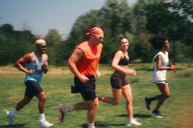 Hackney Wick 'Team Marathon' running event