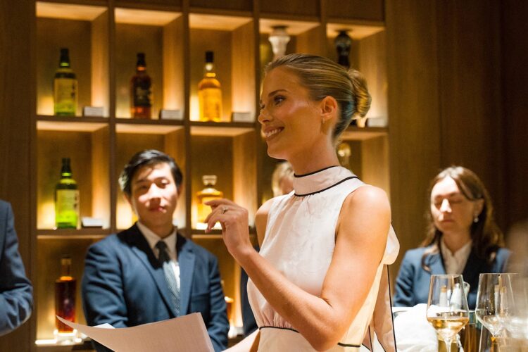 Lady Eliza Spencer’s Lala V Rosé Launch at Hackstons Knightsbridge