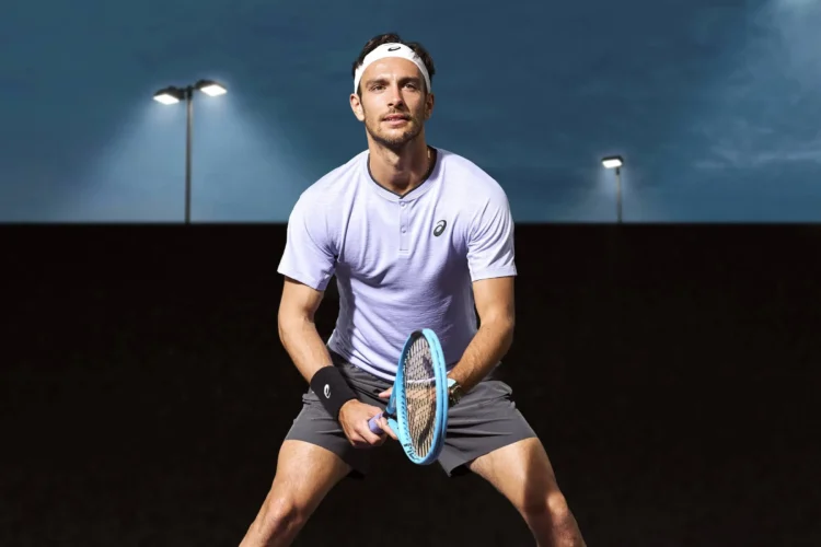Lorenzo Musetti ASICS Night Energy Collection