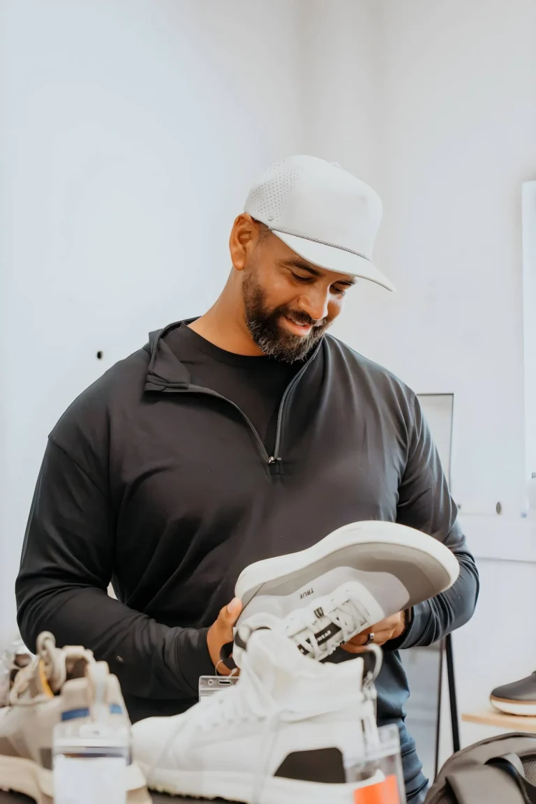 MLB Pitcher Tyson Ross with TRUE Golf Shoes