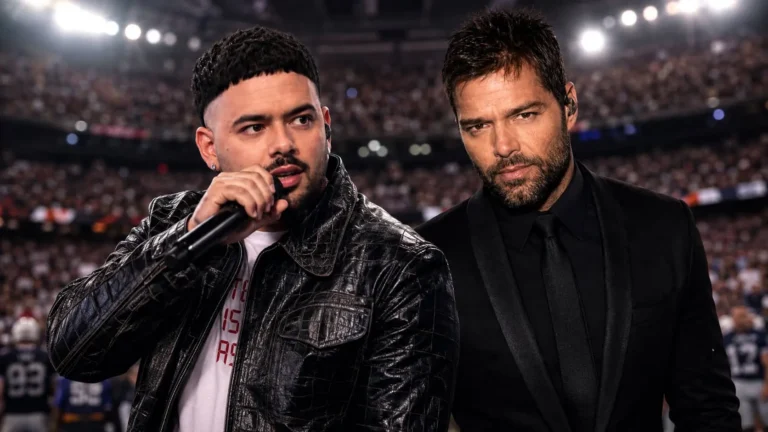Pedro Sampaio and Ricky Martin Take Maracanã Stage for NFL Rio Halftime Show
