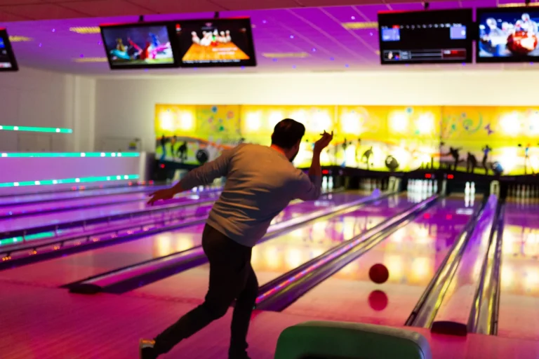 Person Bowling