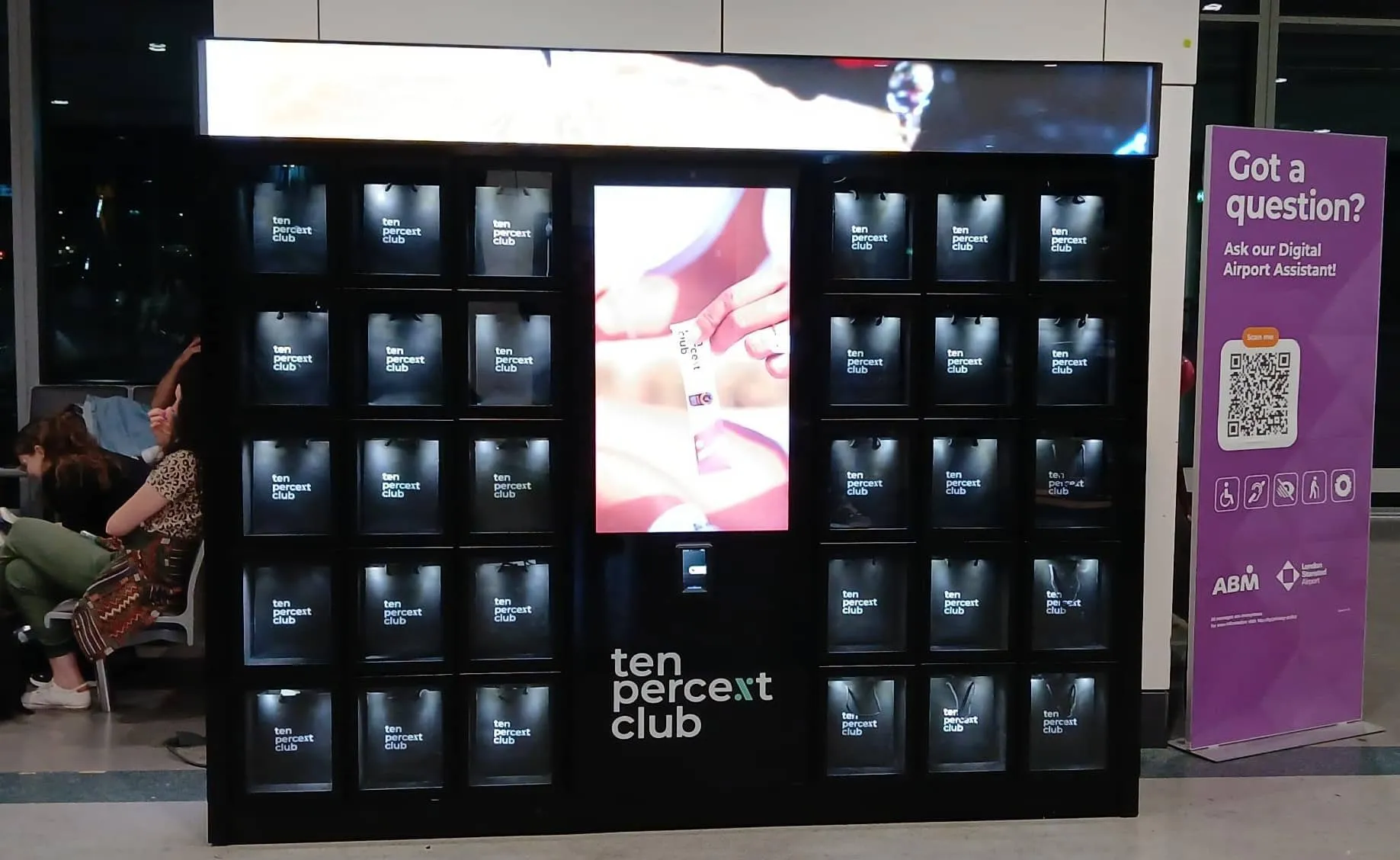 Ten Percent Club Airport Vending Machines