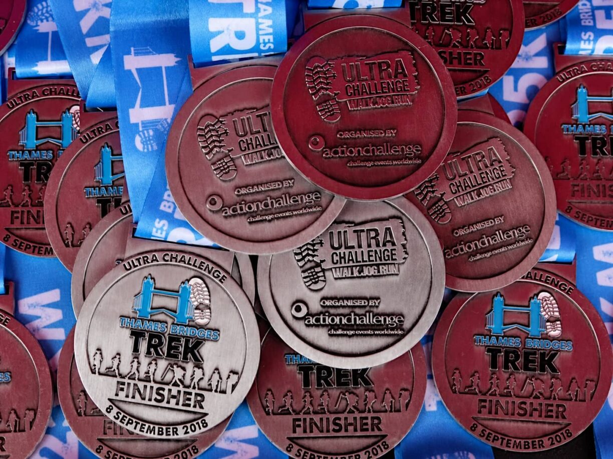 Thames Ultra Challenges Medals