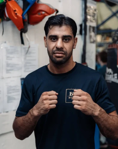 professional boxer Balraj Khara