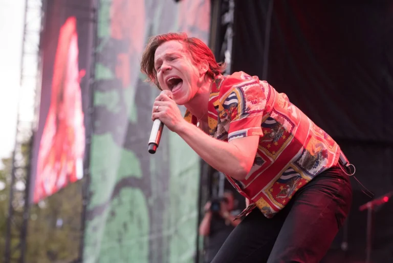 American rock band Cage The Elephant in concert at Austin City Limits in Austin Texas