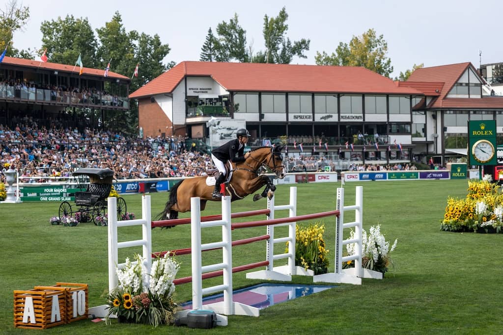 ROLEX TESTIMONEE SCOTT BRASH AND HELLO JEFFERSON AT CSIO SPRUCE MEADOWS ‘MASTERS’ TOURNAMENT IN THE INTERNATIONAL RING IN 2025