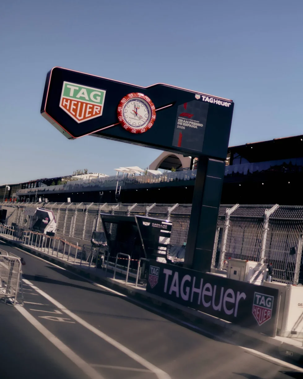 TagHeuer F1 Madrid Clock Tower