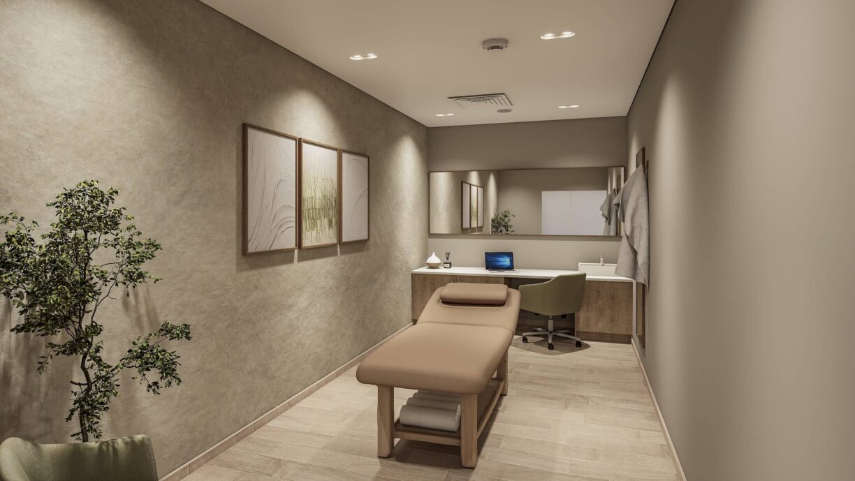 Virgin Active Treatment room