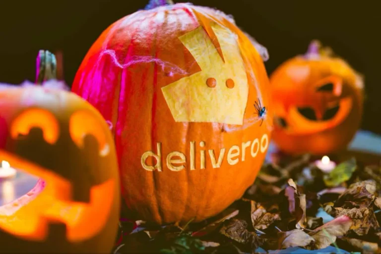 Deliveroo Pumpkin Halloween