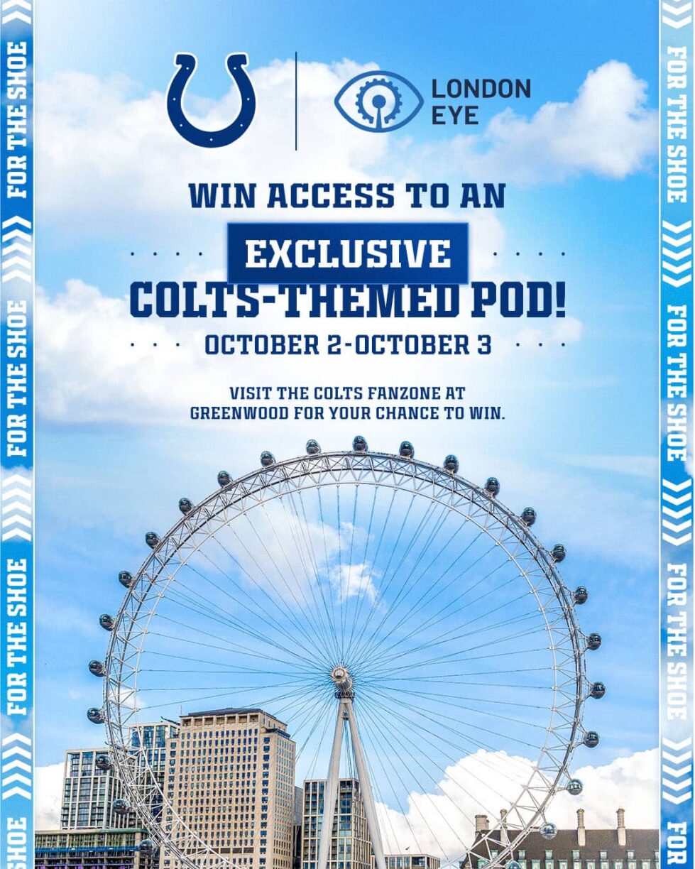 London Eye x Colts Themed Experience