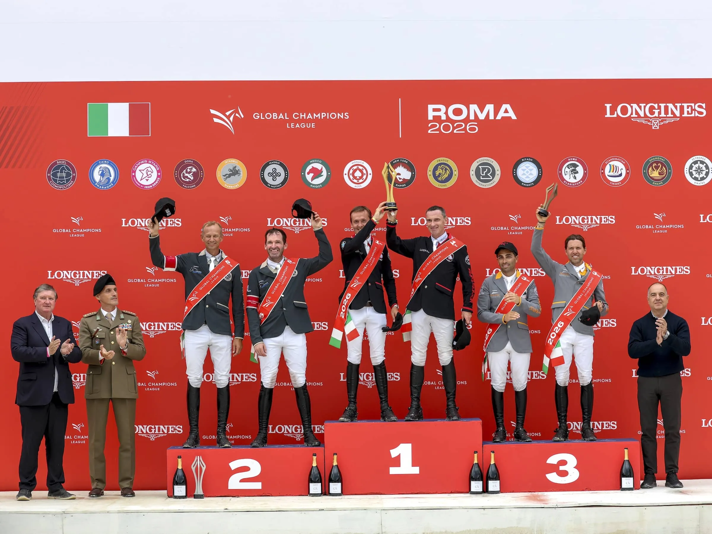 Lynch D_Allen B_New York Empire_Weishaupt P_Allen B_Riesenbeck International_Saïd A_Delestre S_Istanbul Warriors_LGCT Rome 2026