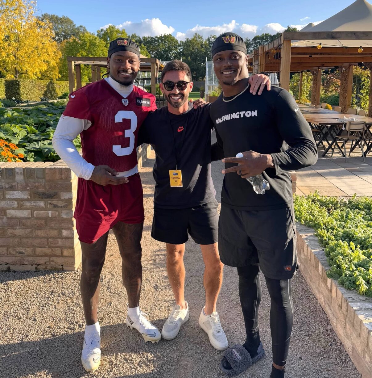 Matt Thacker, Stefon Diggs & Terry McLaurin