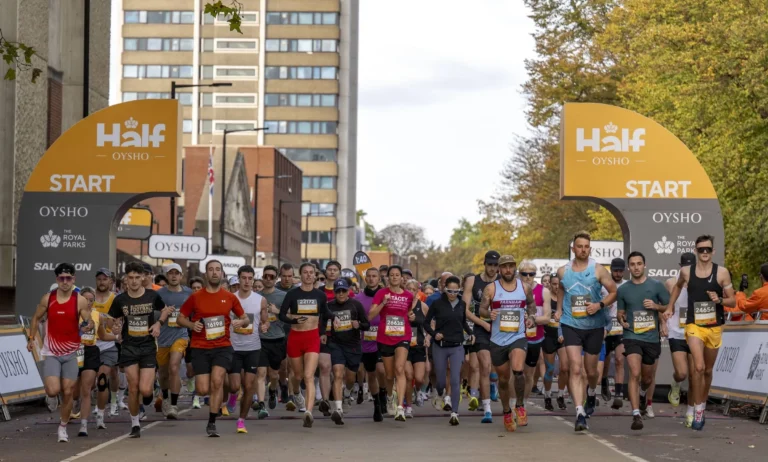 Oysho Royal Parks Half Marathon Start line
